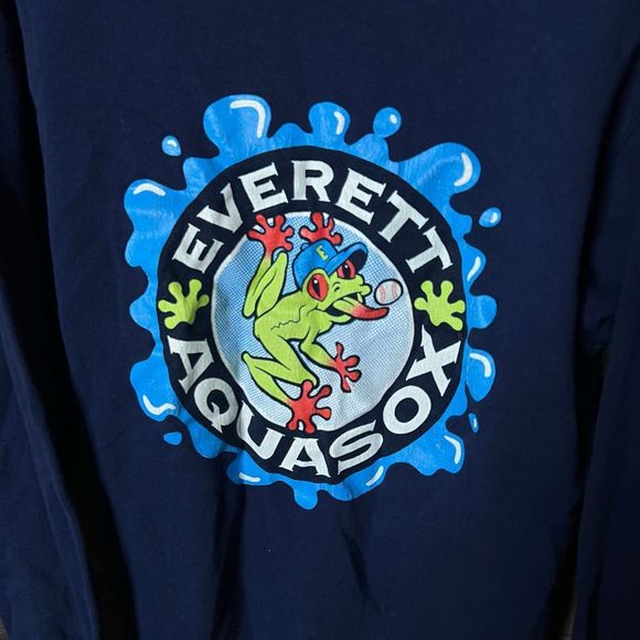 VTG Mariners Aquasox Crewneck Medium - Picture 2 of 3